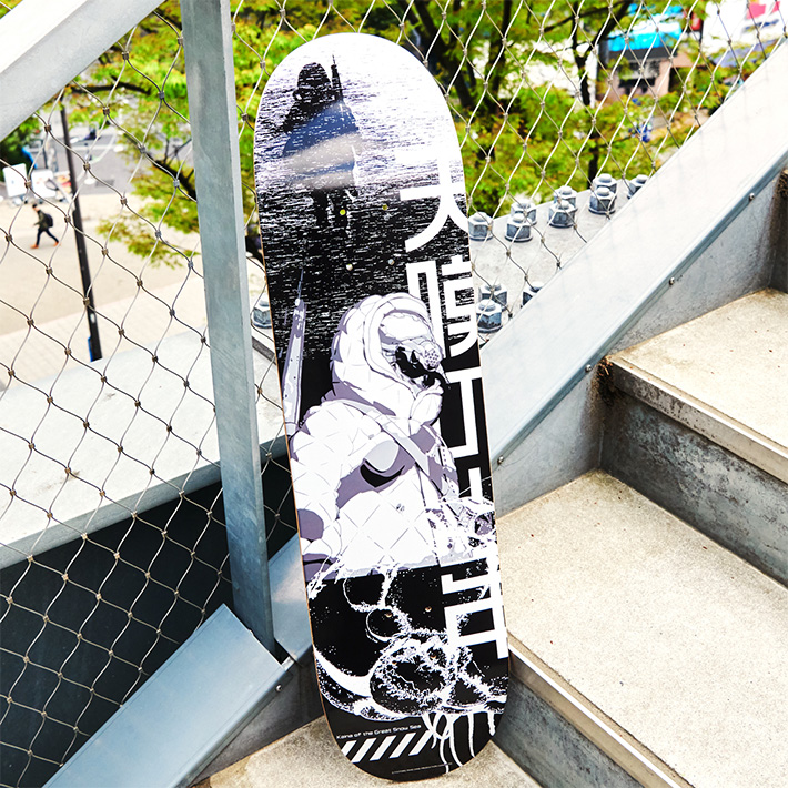 スケートボードデッキ（天膜の少年）