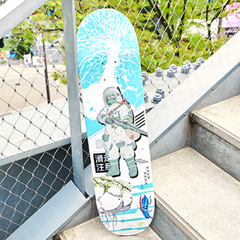 スケートボードデッキ(カイナ)